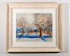 Jean Dryden Alexander (1911-94) 'Sunlight over snow Thelveton'
