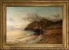 Edwin Hayes RHA RI (1820-1904) 'Criccieth Coast 1880'