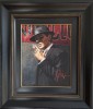 Fabian Perez (b.1967) 'Study for man at the Red Sign'
