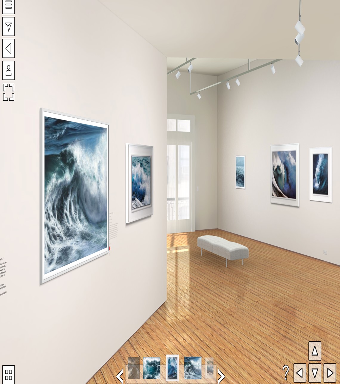 Marina Syntelis 'Wave Collection' 3D Virtual Exhibition