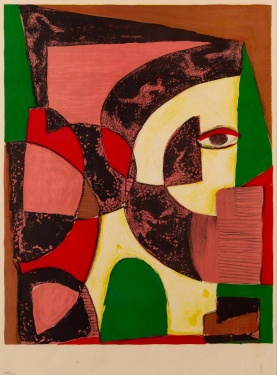 Anthony Quinn (1916-2001)  'Abstract 2'