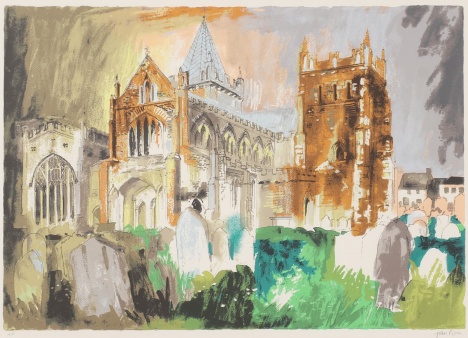 John Piper CH (1903-1992) 'Ottery St Mary'