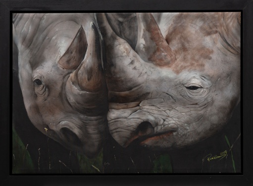 Paul Karslake (1958-2020) 'Rhino Love'