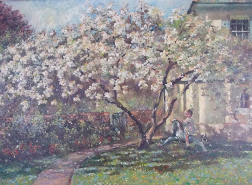 Sherree Valentine Daines (b1959) 'Spring Shade'