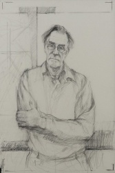 David Poole PPRP ARCA (b.1931) 'Portrait of Rod Thomas'