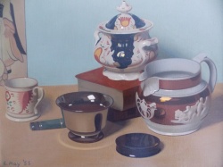 Cecil Hay (1899-1974) 'A collection of lustreware'