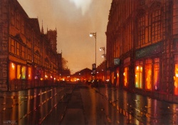 Janet Kenyon (b.1959) 'Broad Street Oxford'